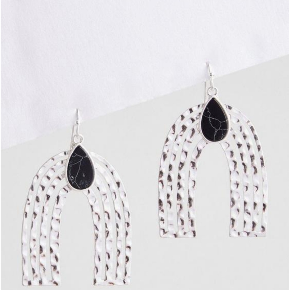 TORRID Geometric Arch Earrings